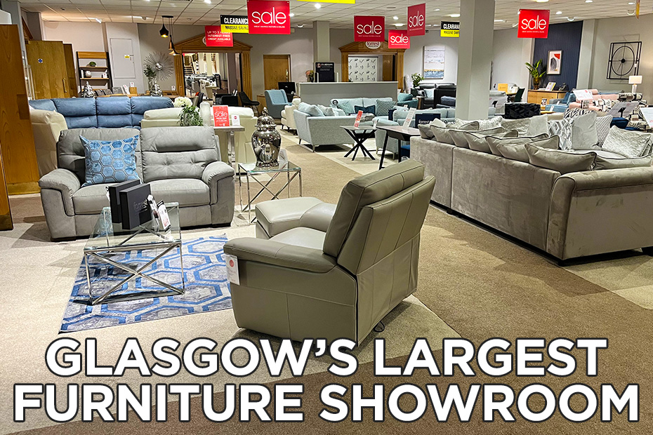 Glasgow largest furniture showroom